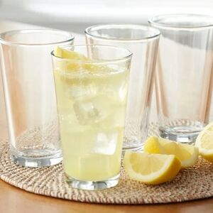Clear Glass Tumbler Set